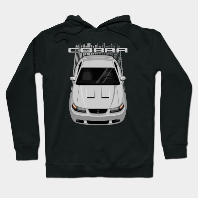 Mustang Cobra Terminator 2003 to 2004 - Silver Hoodie by V8social